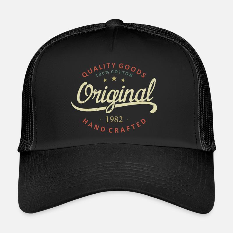Original 1982 Cadeau D'anniversaire 1982 Casquette trucker 