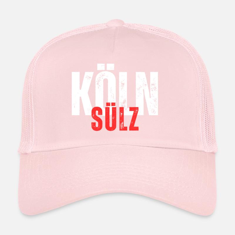 Sülz white red Trucker Cap