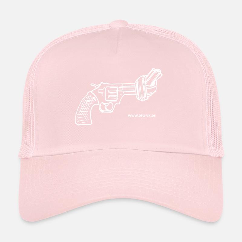 NON-VIOLANCE (white) Trucker Cap