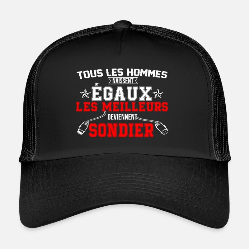 égaux sondier Casquette trucker 