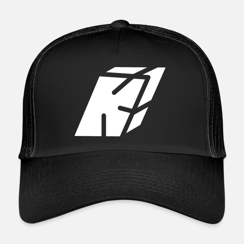 Abstract K-Brief Trucker Cap