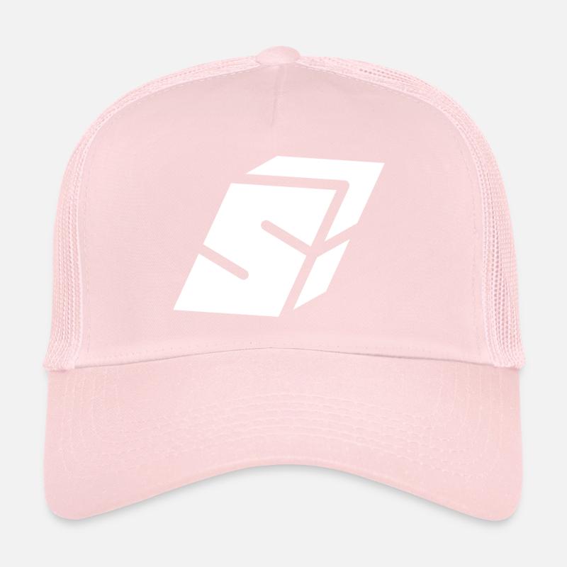 Abstract S letter Trucker Cap