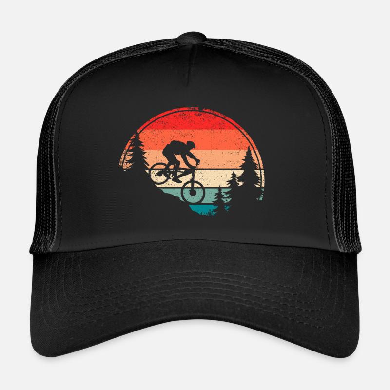VTT rétro Vélo VTT de descente Casquette trucker 