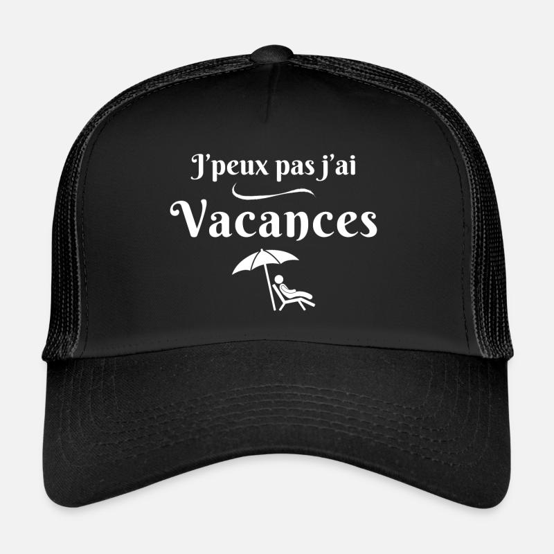 vacances, vacances d'été Casquette trucker 