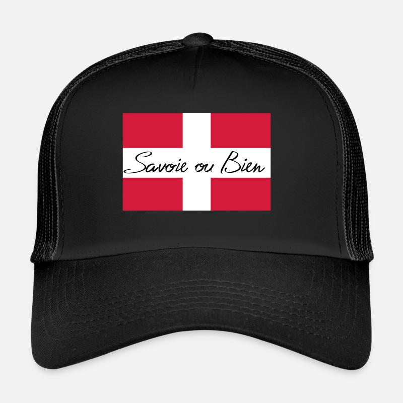 drapeau Savoie Casquette trucker 