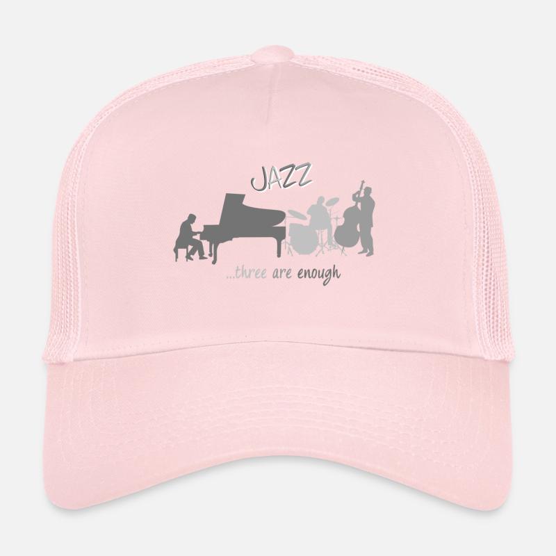 Jazz three are enough Jazz Music Trucker Cap