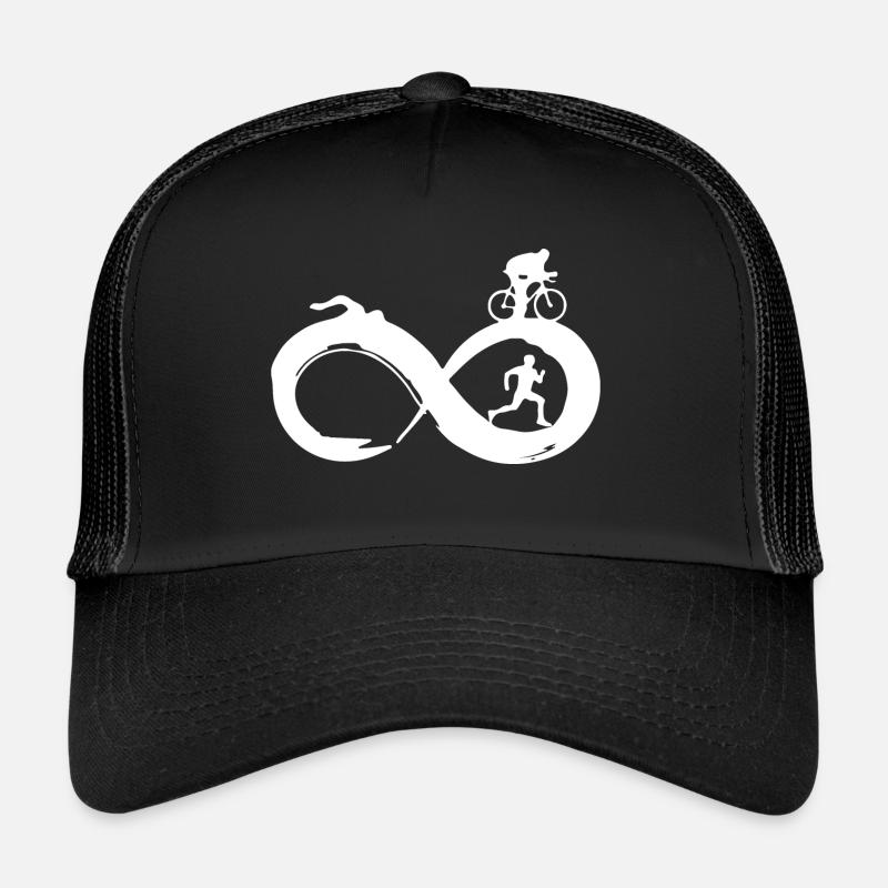 Triathlon - Trucker Cap - black/black