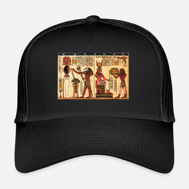 Ancient Egyptian Hiroglyphs Trucker Cap
