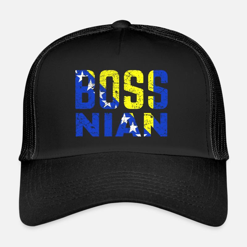 Bosnier - Boss - Lustig Trucker Cap