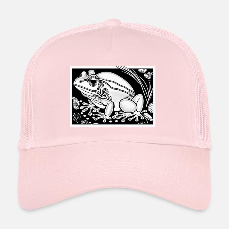 Grenouille dans la chance Casquette trucker 