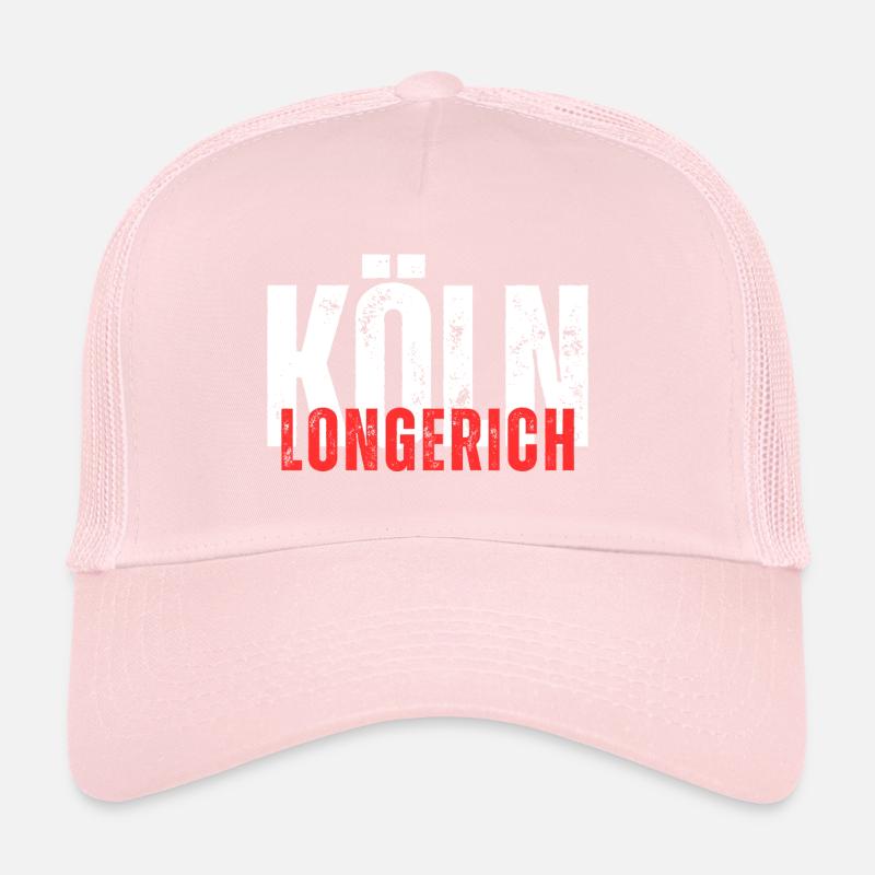 Longerich white red Trucker Cap