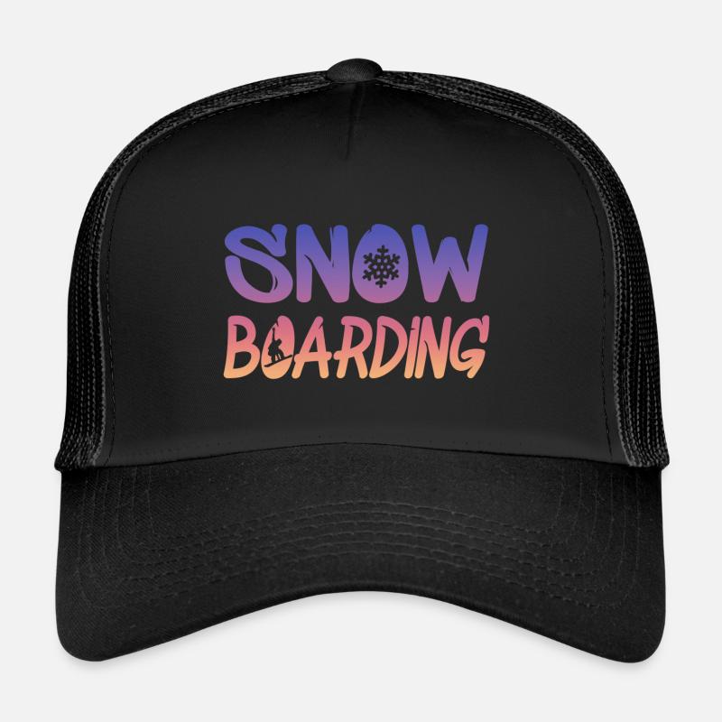 snowboarding Trucker Cap