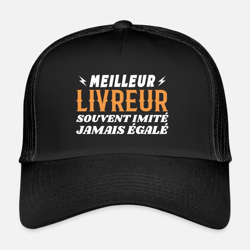 Super Delivery Man Humor Bester Lieferfahrer Trucker Cap