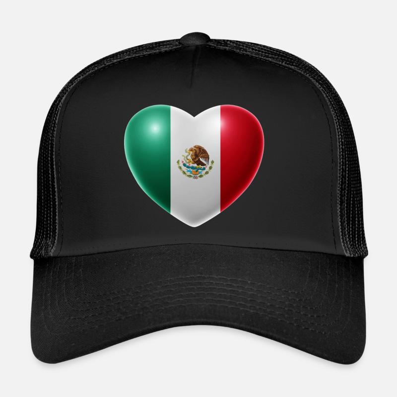 Heart (Mexico / Mexico) Trucker Cap
