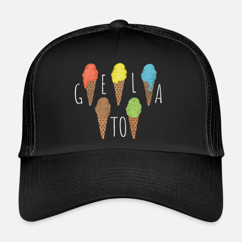 Eis - Trucker Cap - Schwarz/Schwarz