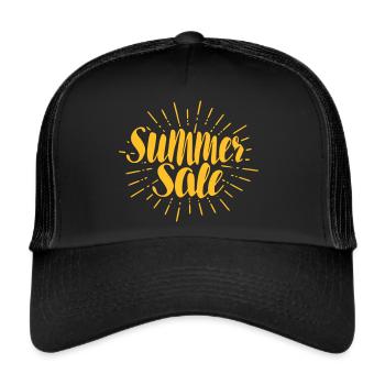 Summer Sale Staffer Shirt - Trucker Cap - black/black - Front