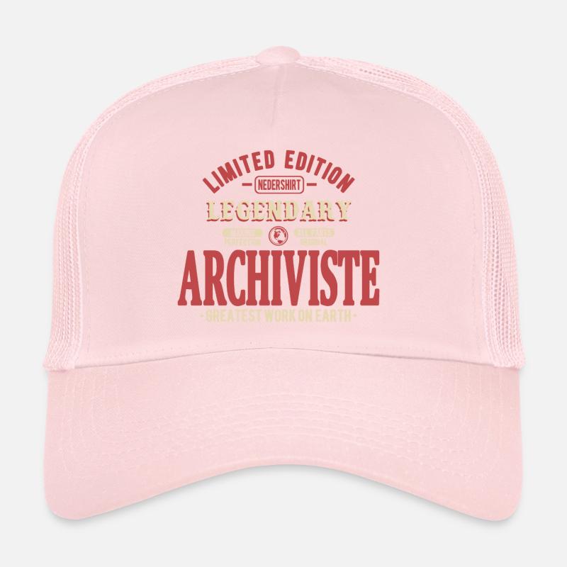 Archiviste Casquette trucker 