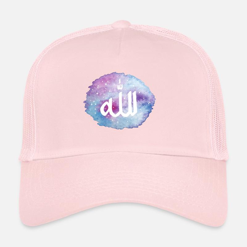 Etoiles ciel Allah (arabe) Casquette trucker 