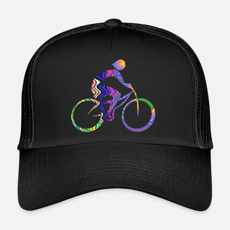 Radfahrer - Trucker Cap - Schwarz/Schwarz