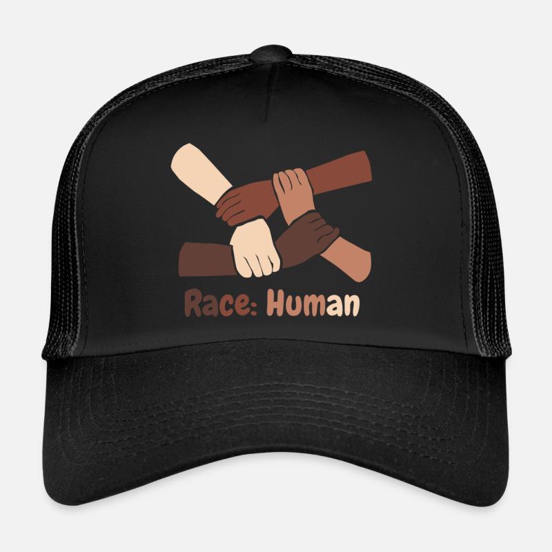 Race: Human Trucker Cap