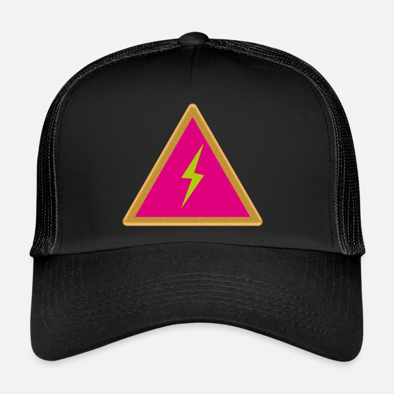 Hochspannung - Trucker Cap - Schwarz/Schwarz