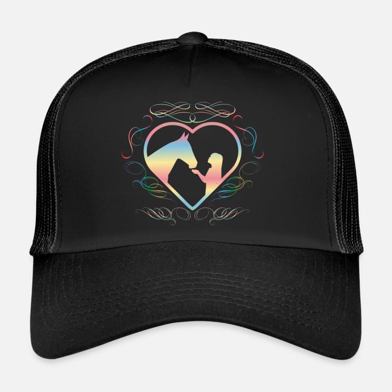 BUNTES PFERDEHERZ by The Manzanita´s Trucker Cap