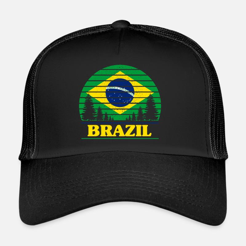 Brasilien Trucker Cap