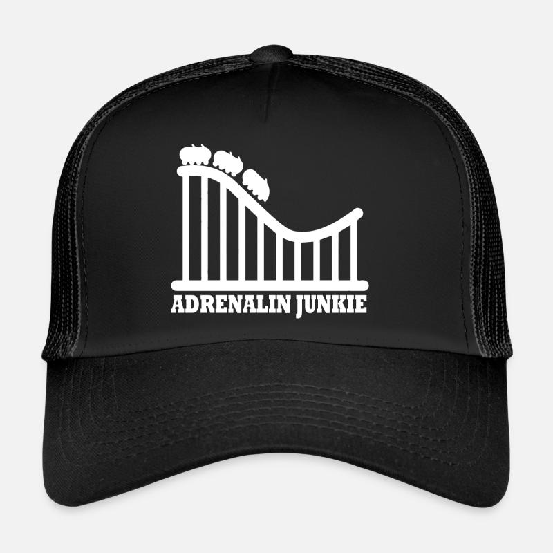 Rollercoaster Parc d’attractions Casquette trucker 