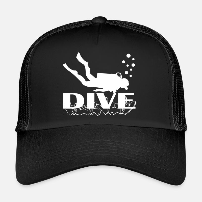 Diving Dive tauchen Trucker Cap