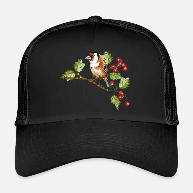 Bunter Vogel Trucker Cap