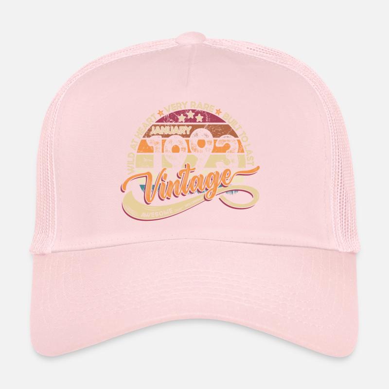 Vintage Retro Birthday January 1993 Trucker Cap