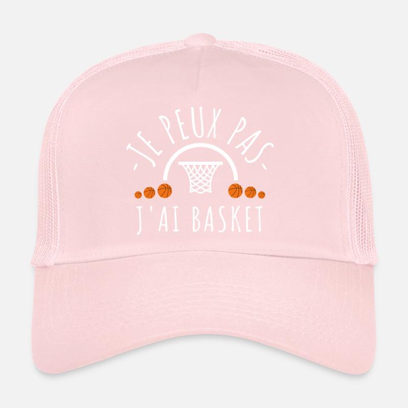 Je peux pas j ai basket Casquette trucker 
