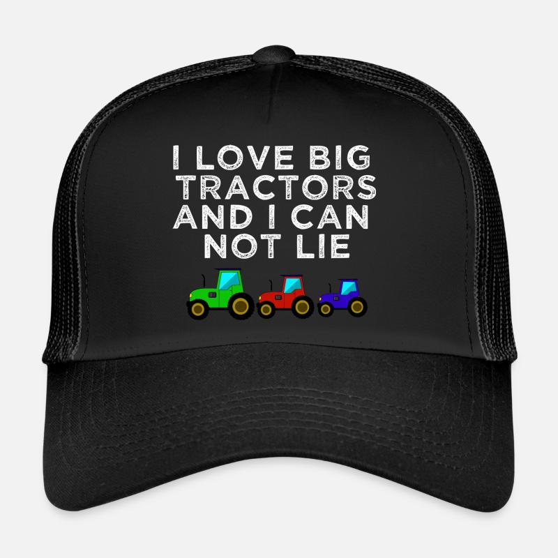 tractor love tractor Trucker Cap