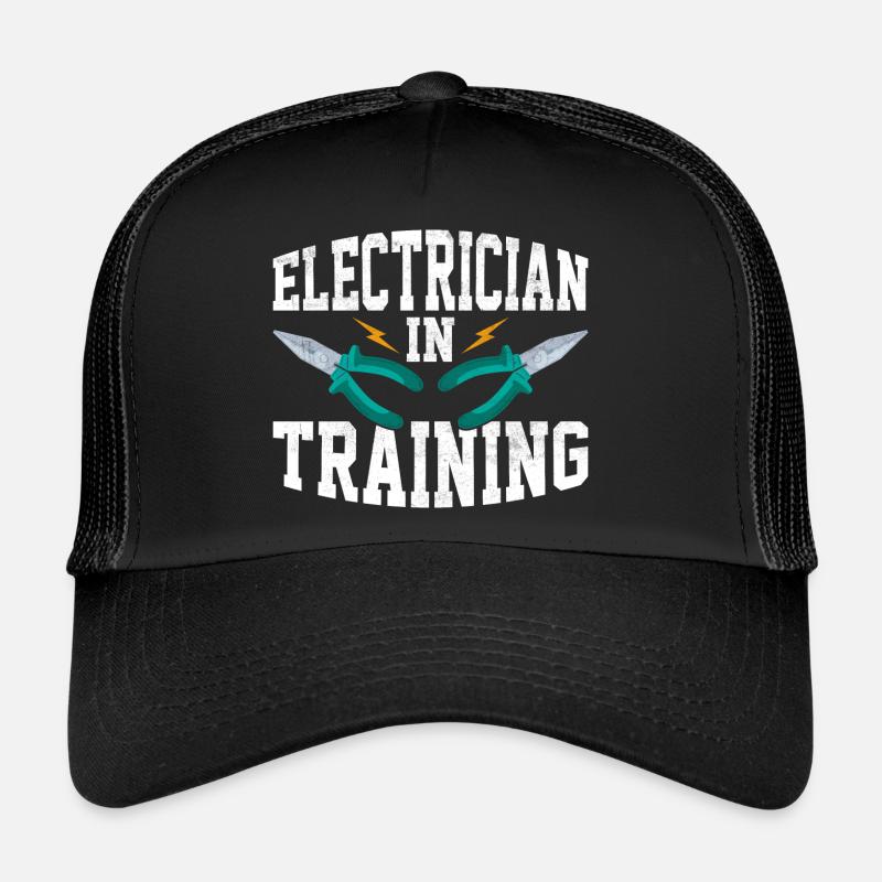 Électricien en formation Profession Electrical Eng Casquette trucker 
