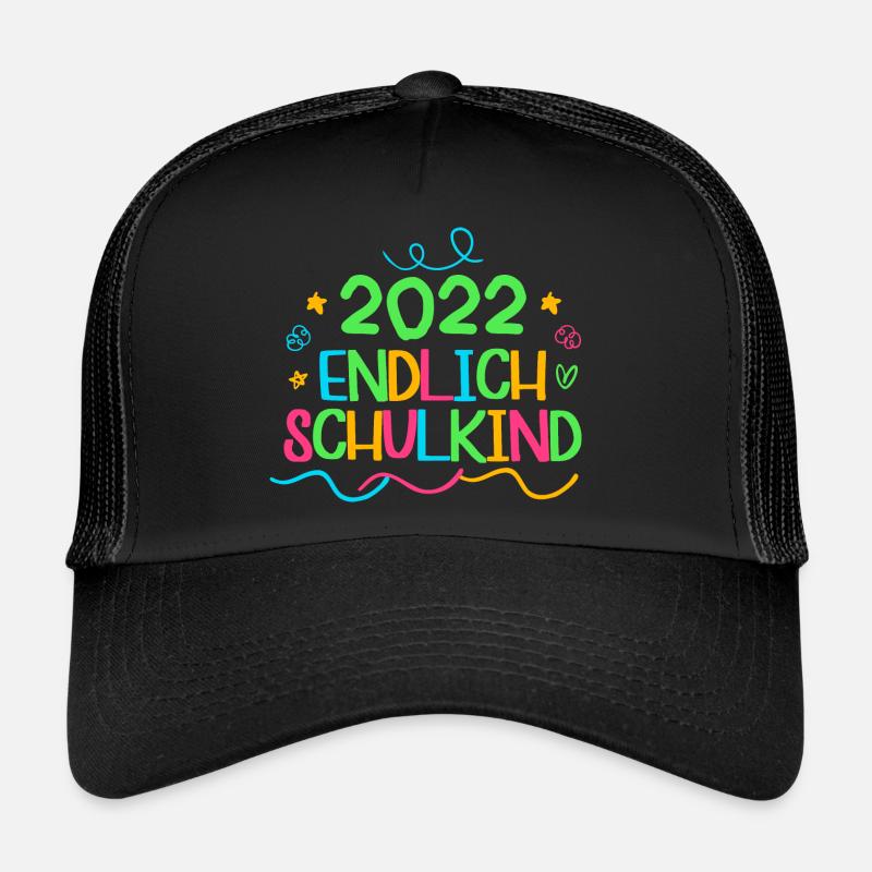 2022 endlich schulkind, Einschulung Erstklässler Trucker Cap