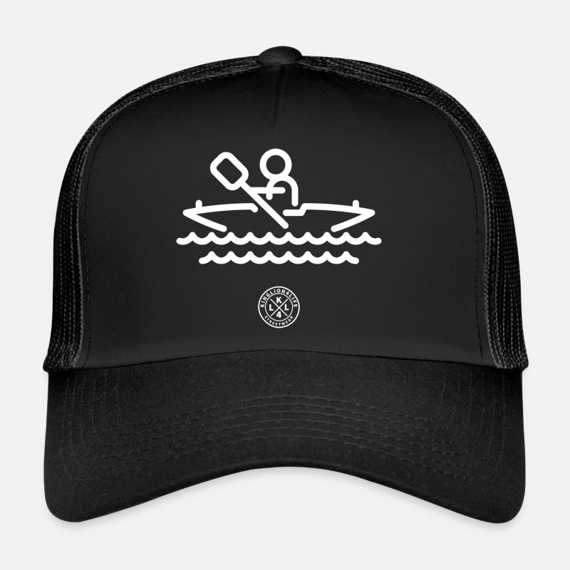 kayak - Trucker Cap - black/black