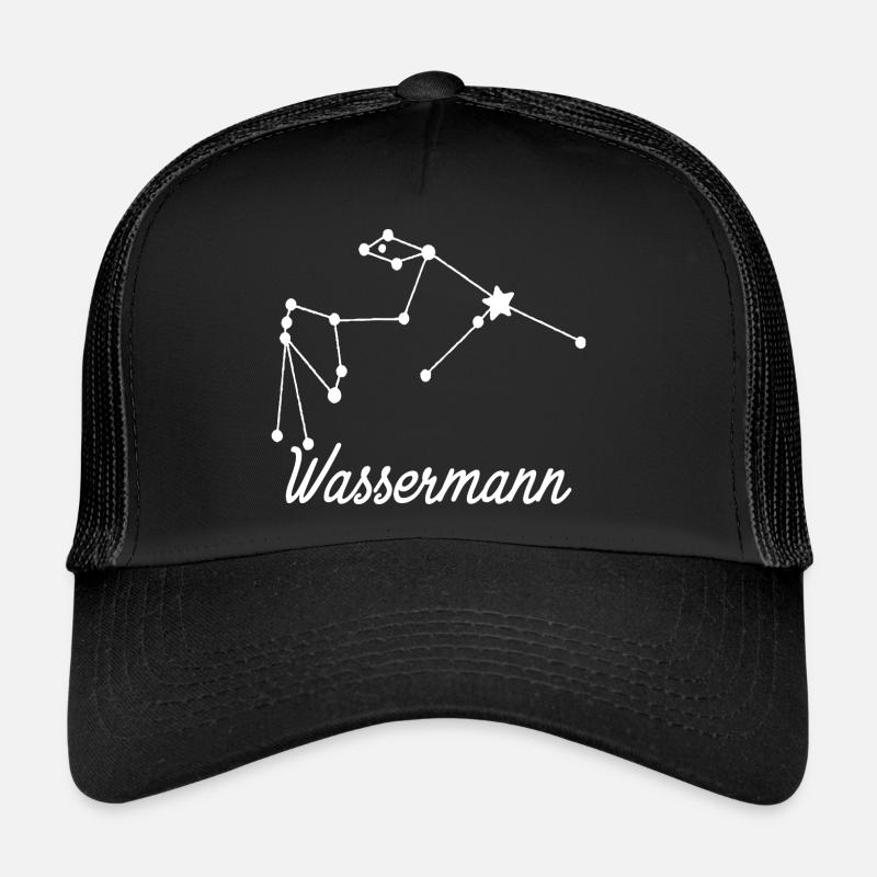 Sternzeichen Wassermann - Tierkreiszeichen Trucker Cap