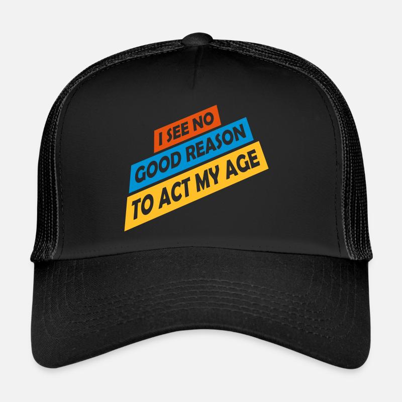 pour agir à mon âge Casquette trucker 