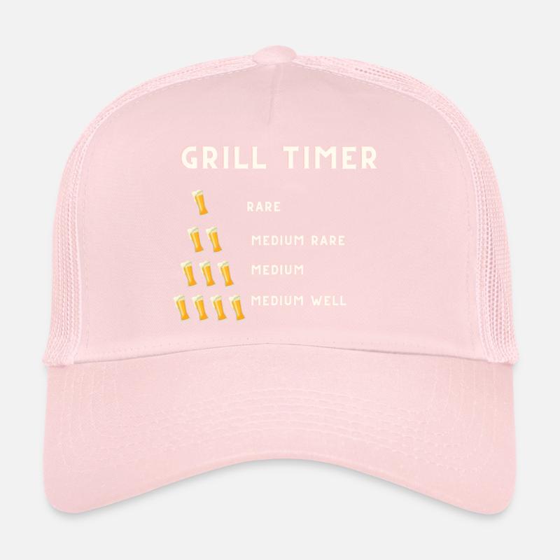 grill timer Trucker Cap