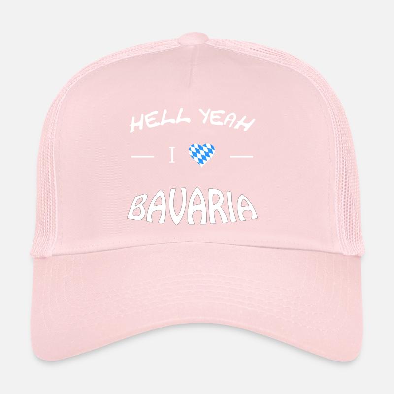 Hell Yeah i love bavaria Trucker Cap
