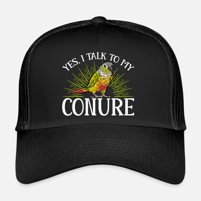 Molinasittich Parrot Bird Sun Parakeet Trucker Cap