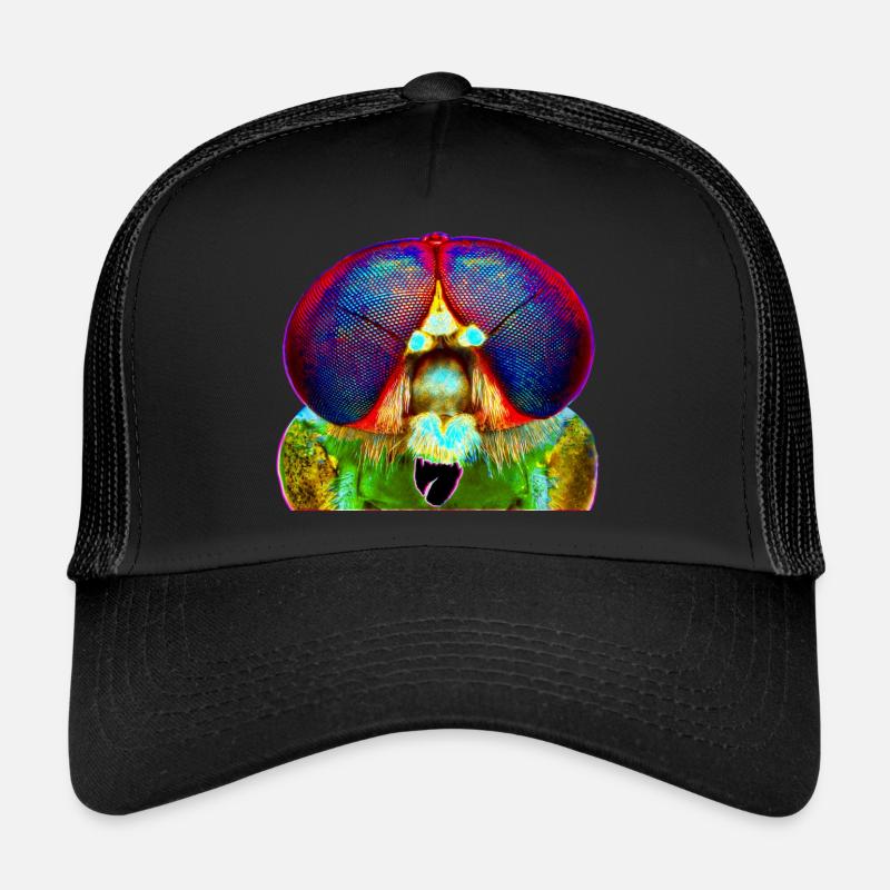 Nightmare on compound eye street Trucker Cap