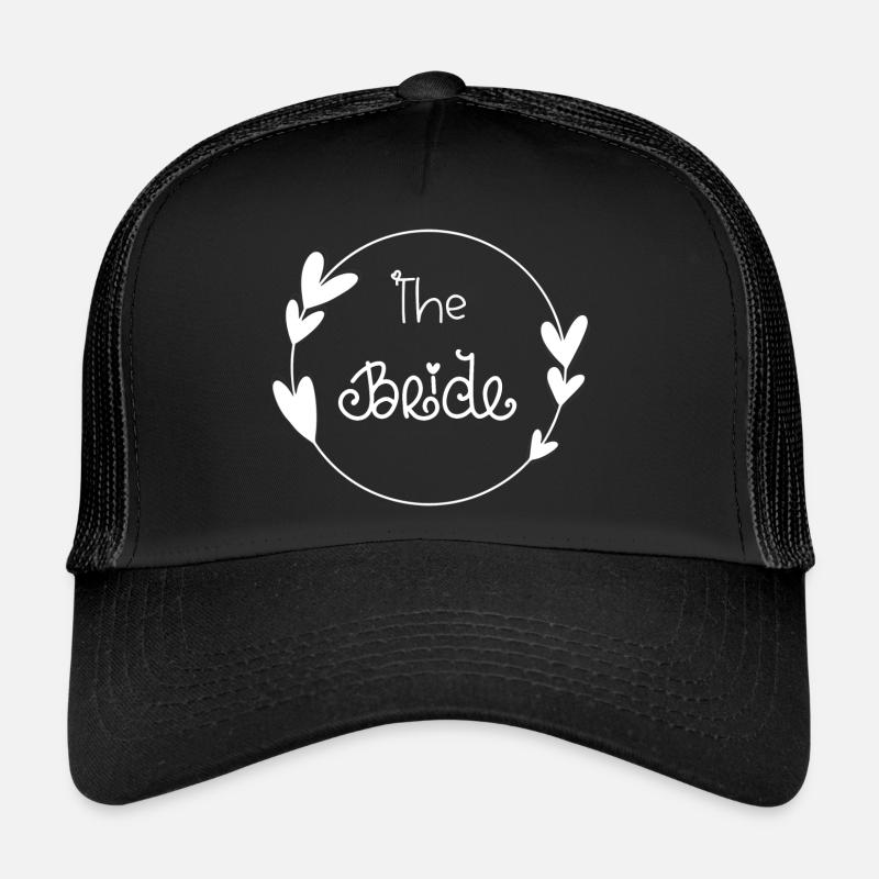 Die Braut - Trucker Cap - Schwarz/Schwarz