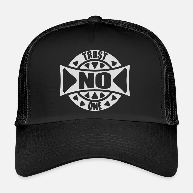 ne faites confiance à personne pour ne citer Casquette trucker 