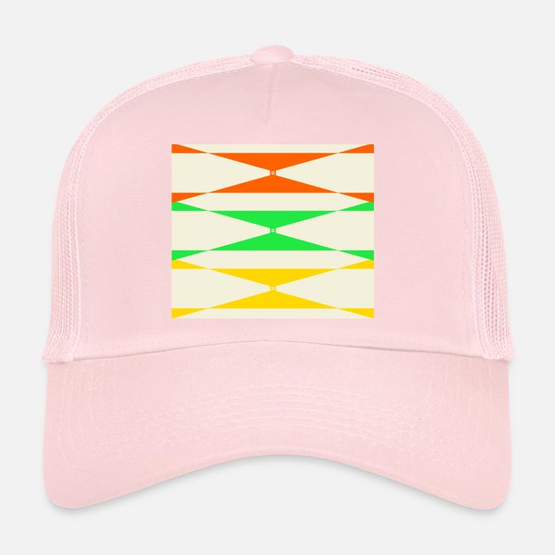 Coin couleur Casquette trucker 