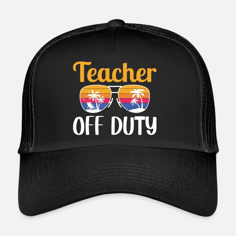 Retired teachers - Trucker Cap - black/black