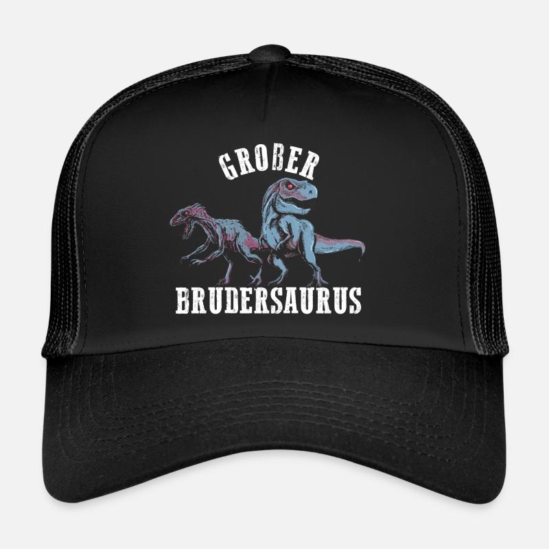 Großer Brudersaurus T-Rex Dino Geschenk Großer Bru Trucker Cap