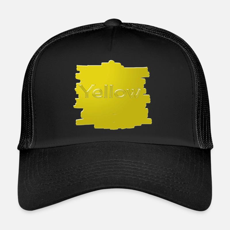 Jaune Casquette trucker 