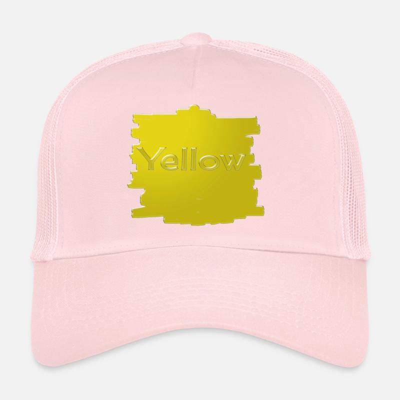 Jaune Casquette trucker 