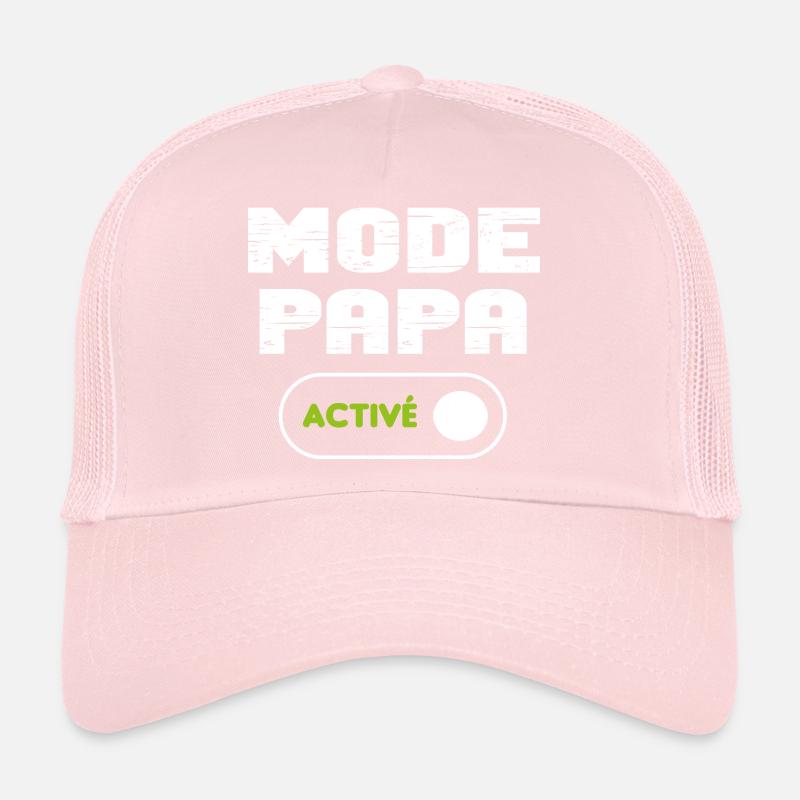 Mode papa activé Casquette trucker 
